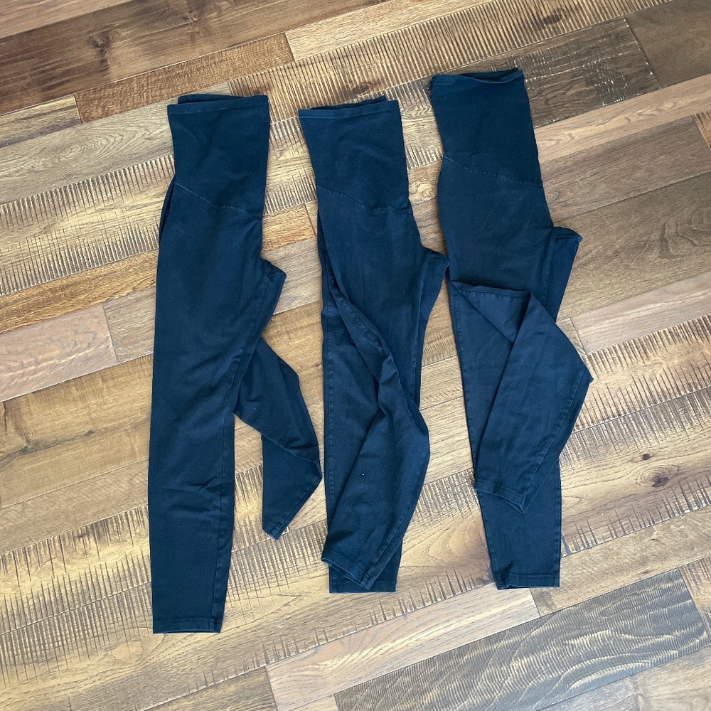 Pact Maternity Leggings (3 pairs together)